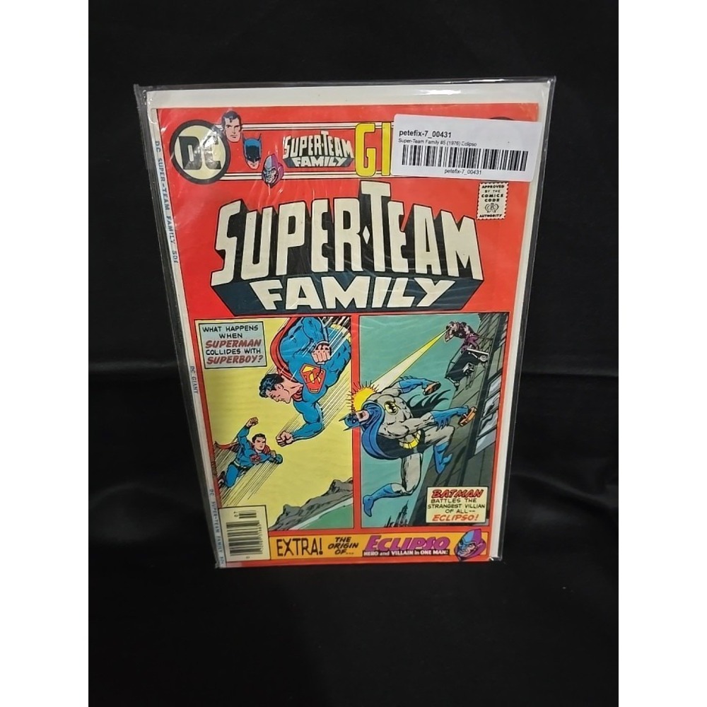 Super Team Family 5 1976 DC Comics Ernie Chan Cover Art Superman Batman Superboy
